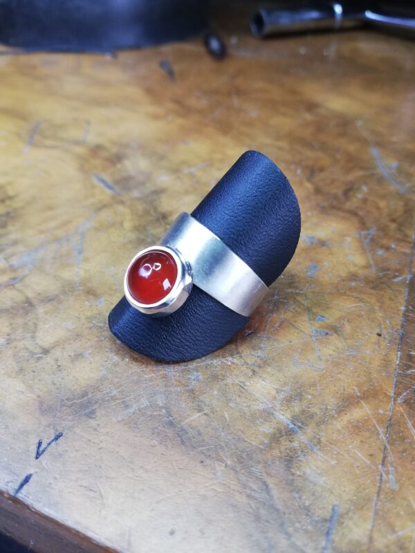 Ring met Carneool - Afbeelding 3