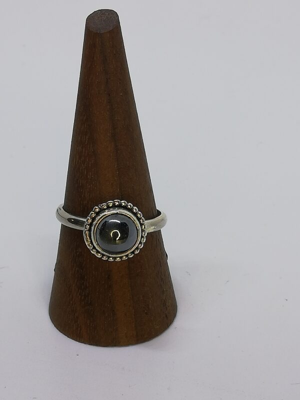 Ring met Hematiet - Afbeelding 2